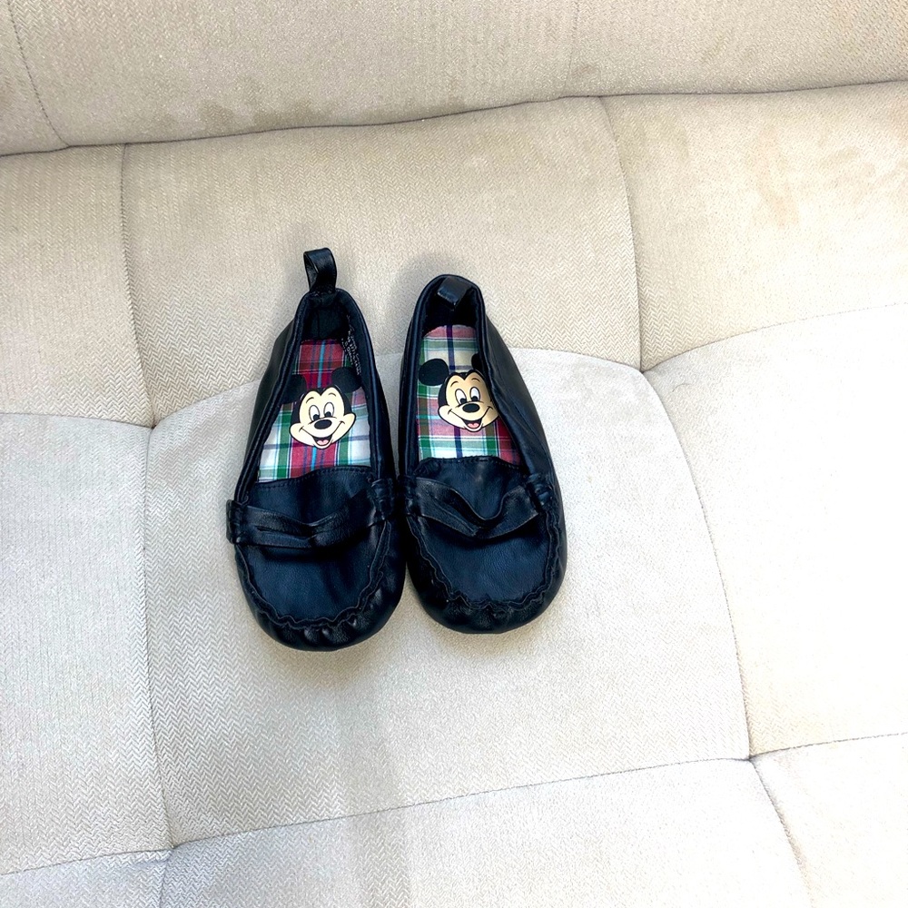 Disney’s Baby Boy’s Black Loafers (18-24M)